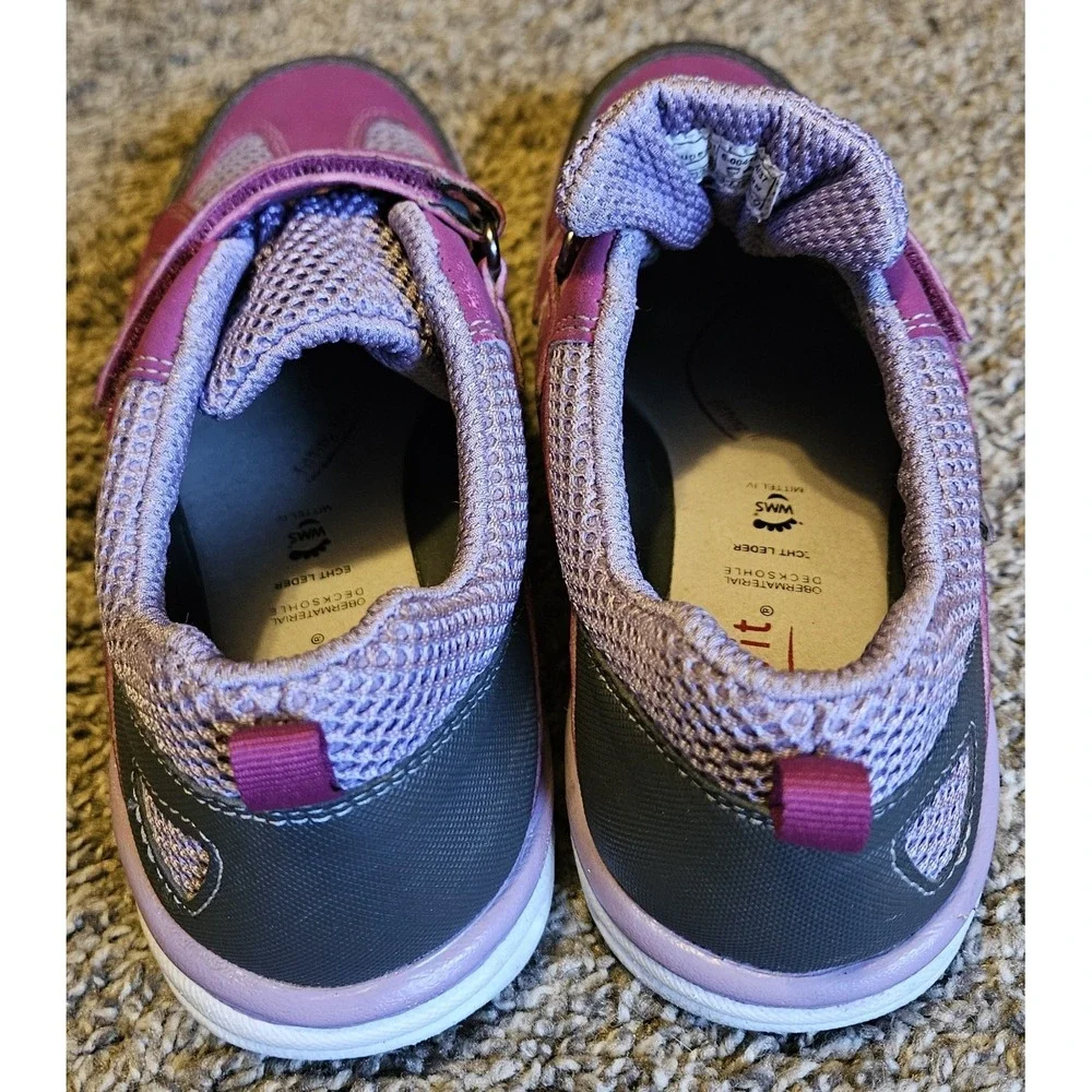 Superfit Kids Shoes Size 37 Purple Hook Loop Sneakers Lightweight Athletic EU 37